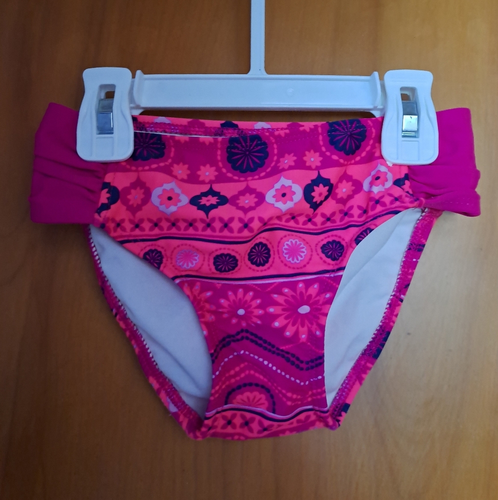 Circo Kids' Pink Patterned Rash Guard Set, 5T - Picture 3 of 5